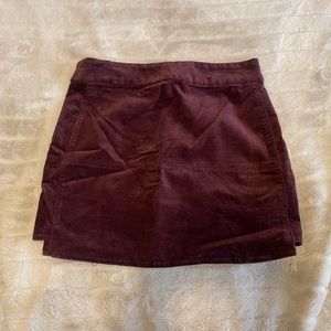 Forever 21 Faux Suede Mini Skirt